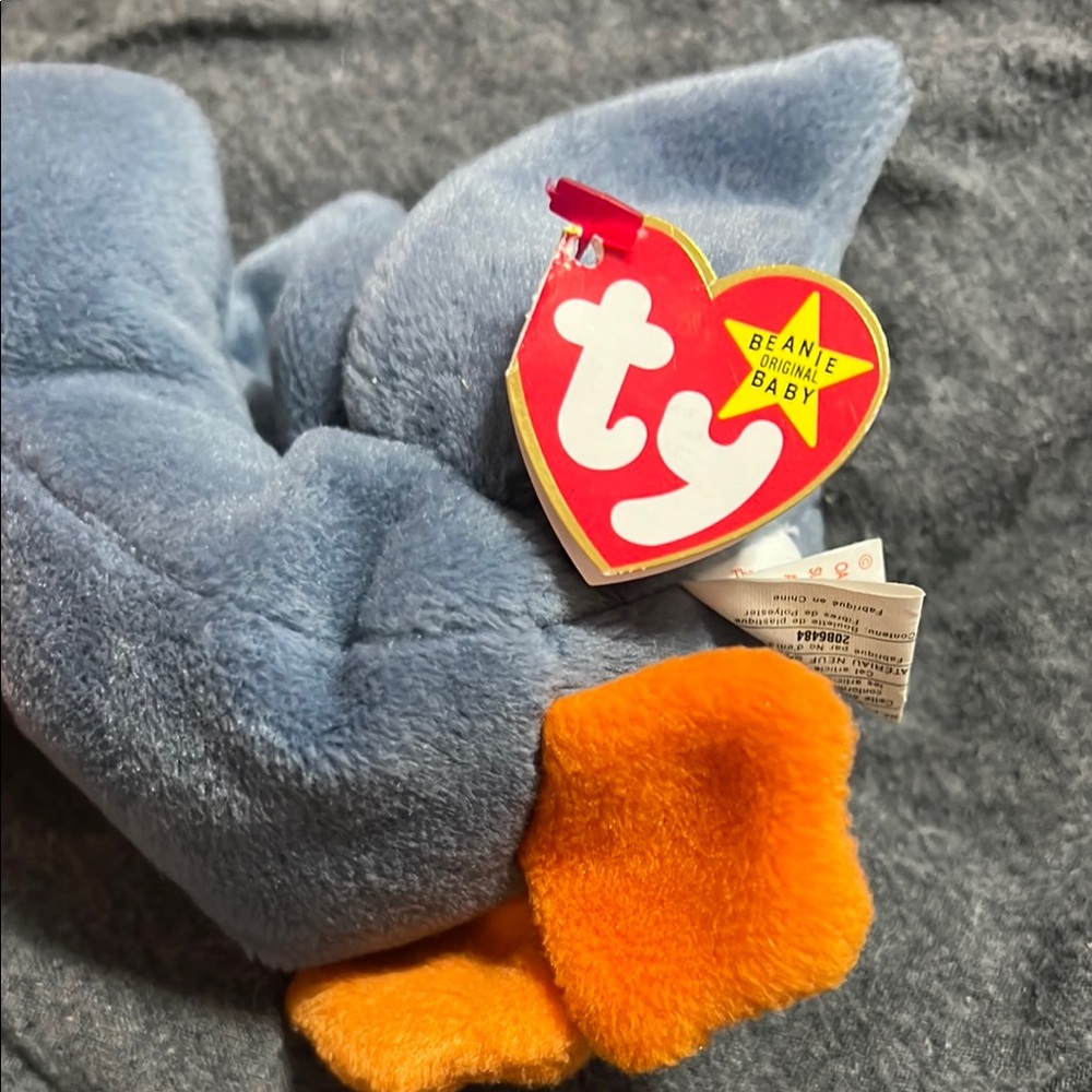 Ty Beanie Baby Pelican Plush Toy rare - Picture 2 of 5